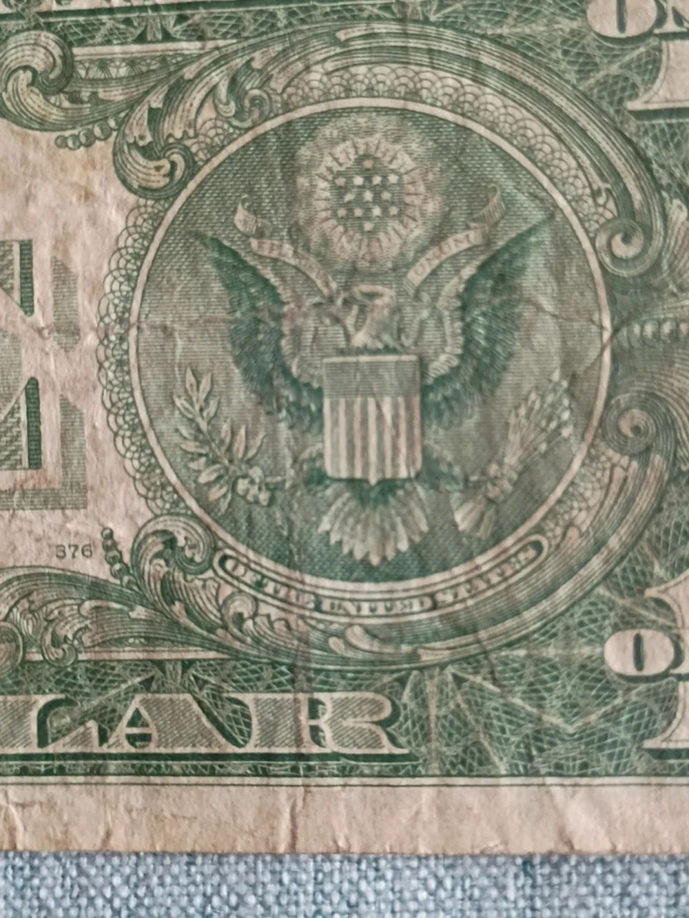 1957 SILVER CERTIFICATE-LOW NUMBER SERIES A